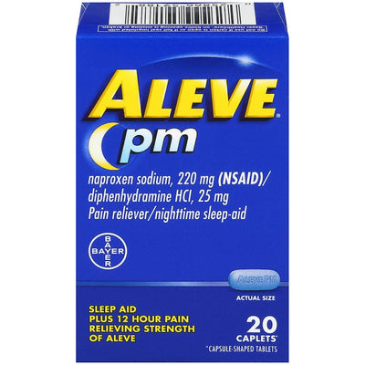 Aleve PM Nighttime Pain Reliever & Sleep Aid, 220mg, 20 Count