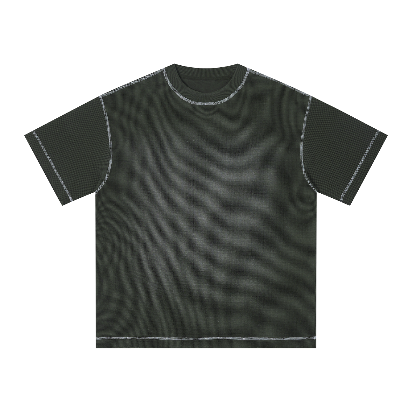 T-shirt boxy en waffle unisexe Sunfade Loki & Ivy
