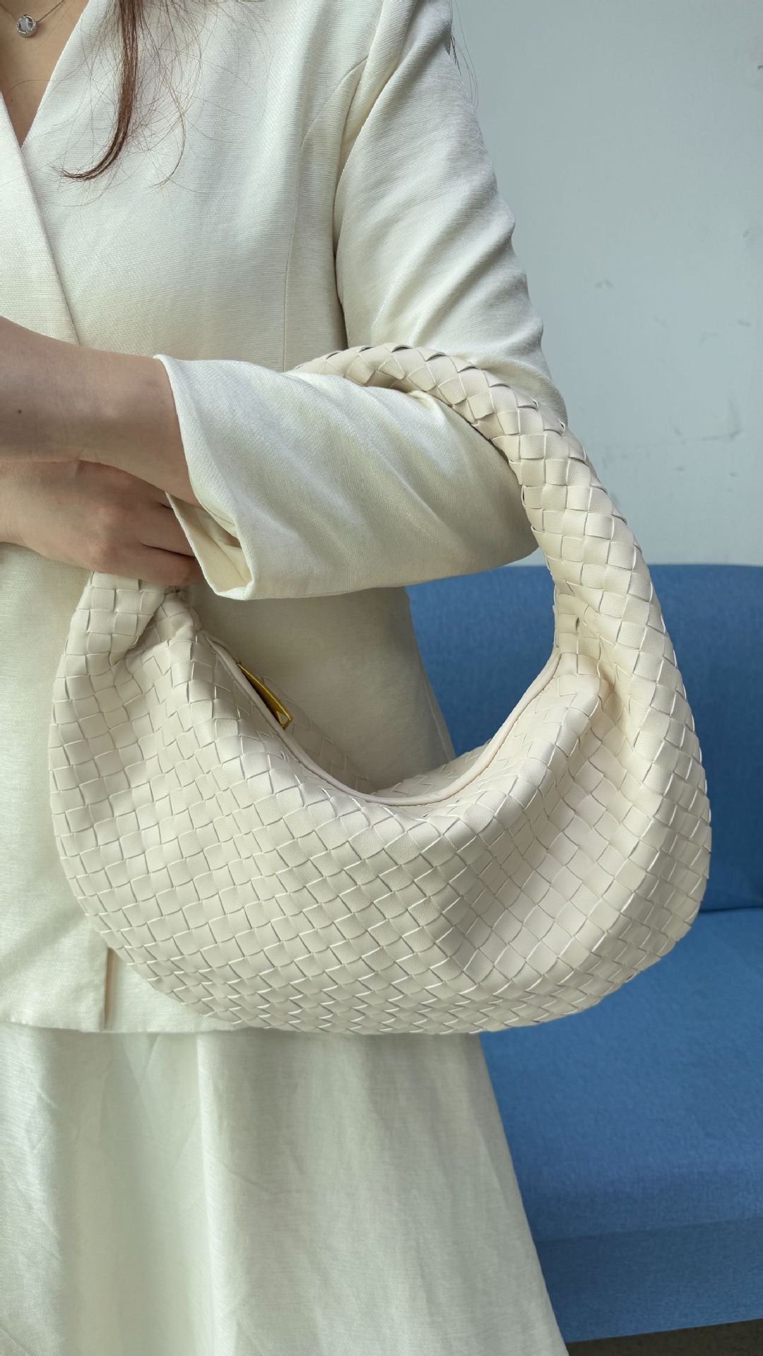 Premium Large Women's Woven Shopper Bag