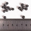 LEO 4 Sizes Mini Round Fishing Lead Weights Set Split Lead  Sinkers Weight 0.6g 1g 1.5g 1.8g - Korvel