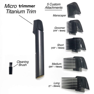 Premium Electric Back Shaver for Men - Handheld & Foldable