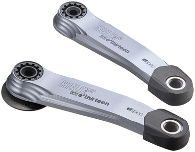 e*thirteen Helix Race Alloy e*spec Crank Arm Set - Silver