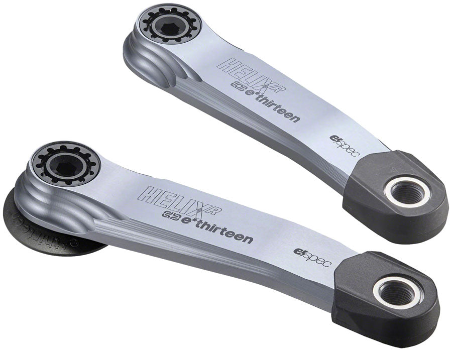 e*thirteen Helix Race Alloy Crank Arm Set - Silver