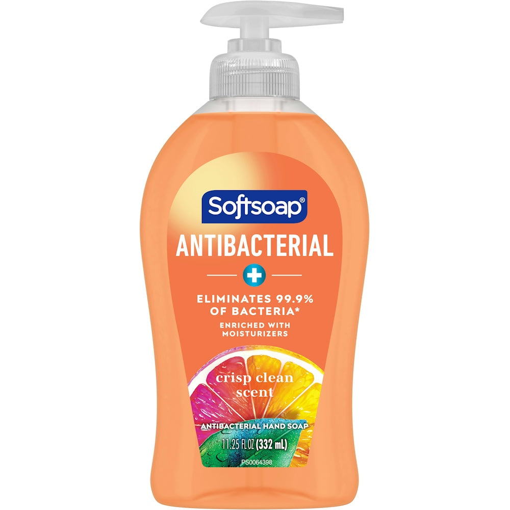 Softsoap Antibacterial Liquid Hand Soap Pump - Crisp Clean