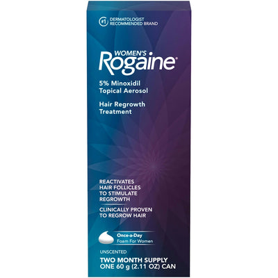 Rogaine Women’s Hair Regrowth Treatment Foam - 2 Month Supply