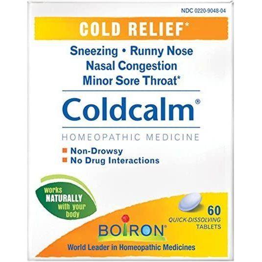 Boiron Coldcalm 60 ct - Gentle Relief for Cold Symptoms