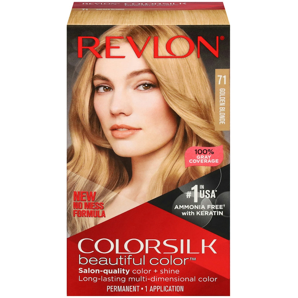 Revlon Colorsilk Beautiful Color Tinte Permanente para el Cabello - Rubio Dorado 71