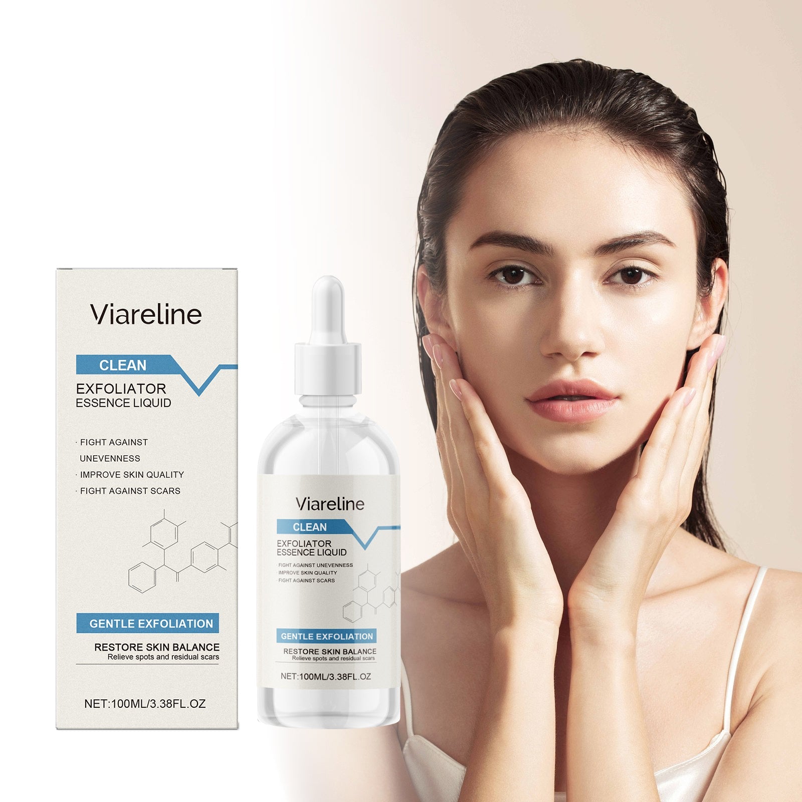 Exfoliating And Soothing Essence Delicate Skin Essence For Soft, Smooth And Radiant Natural Radiance - Korvel