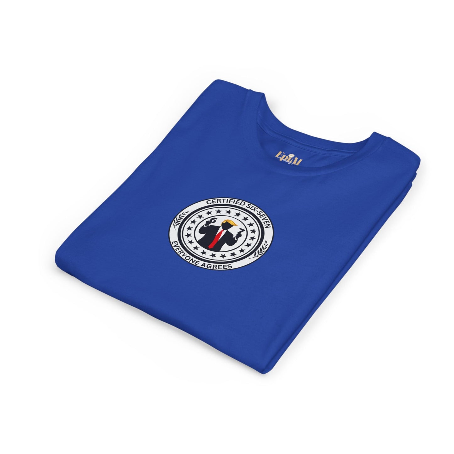 Camiseta Infantil Certificada Six-Seven