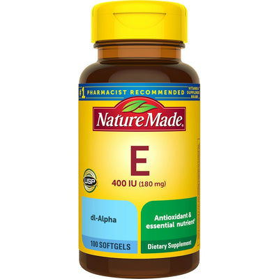 Nature Made Vitamin E Softgels, 180 Mg - Premium Antioxidant Support
