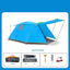 Premium Four-Person Outdoor Tunnel Tent for Camping