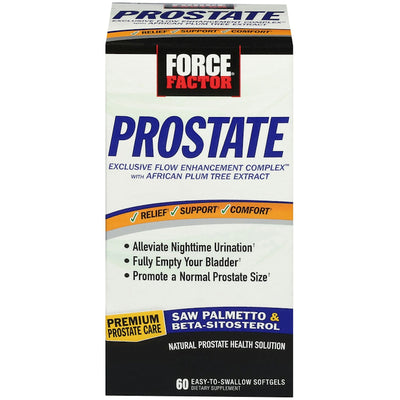 Force Factor Prostate Softgels - 60 Comprimés