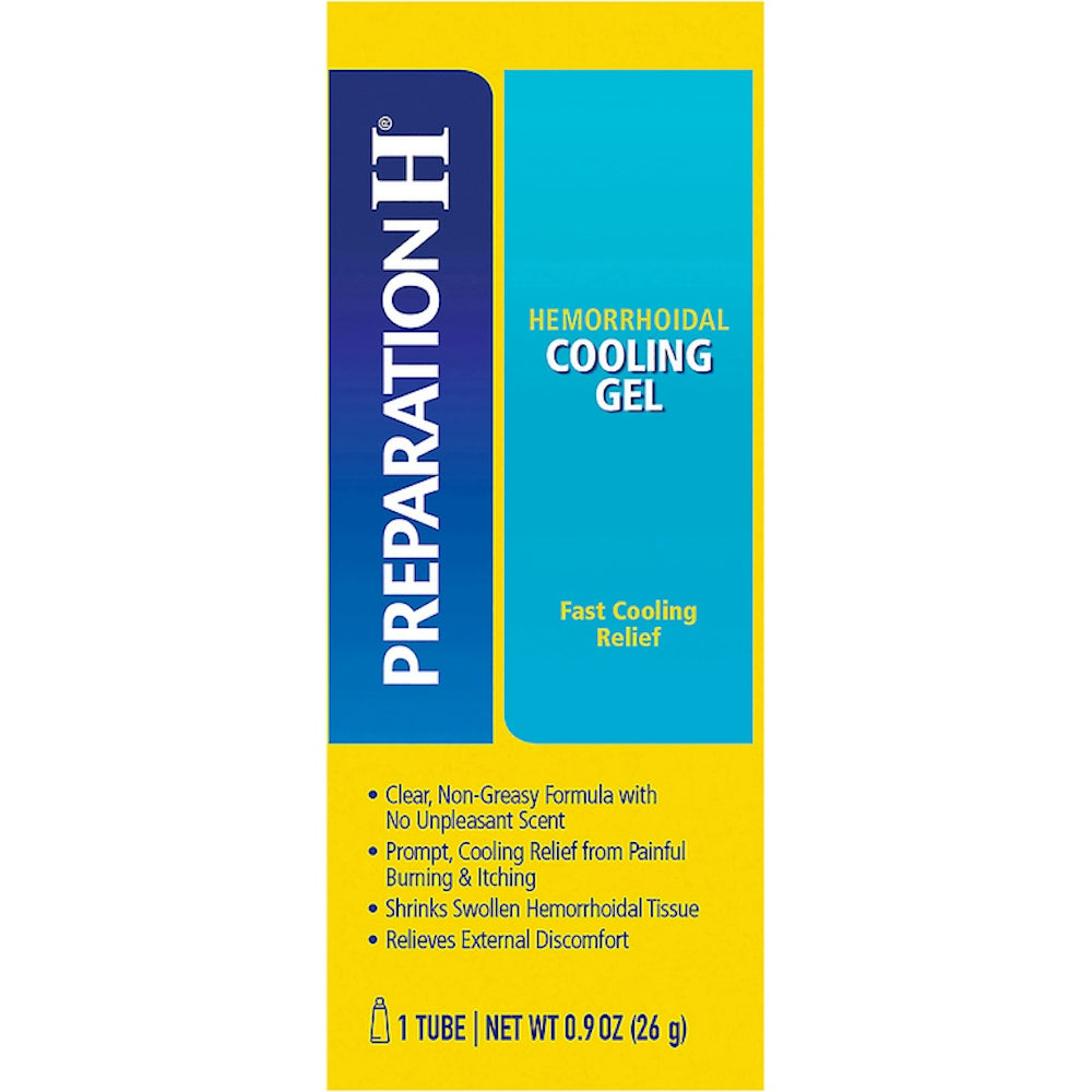 Preparation H Cooling Gel for Hemorrhoidal Relief - 0.9 Oz