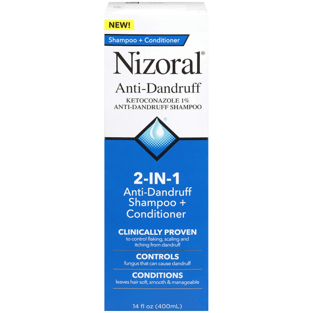 Nizoral 2-in-1 Anti-Dandruff Shampoo & Conditioner - 14 Fl Oz