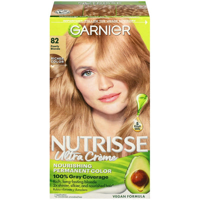 Garnier Nutrisse Nourishing Permanent Hair Color – 82 Pearly Blonde