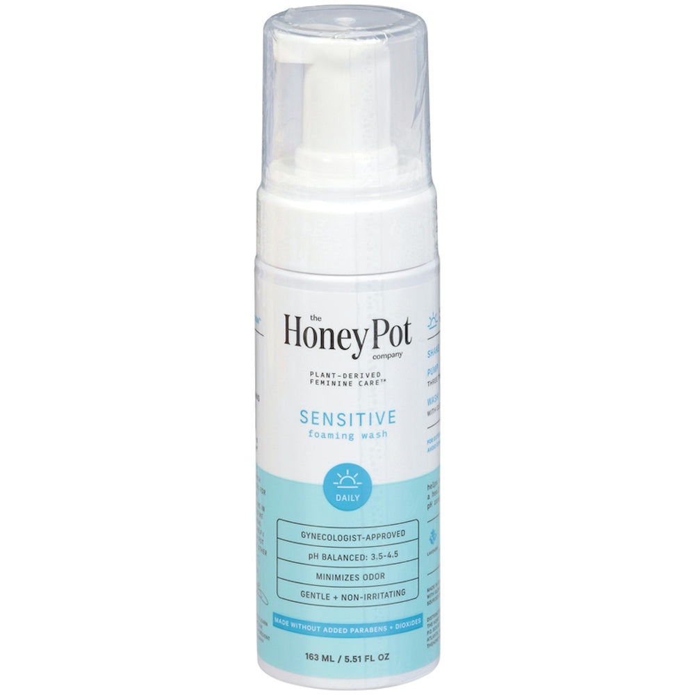 The Honey Pot Company Sensitive Daily Foaming Wash - 5.51 fl oz