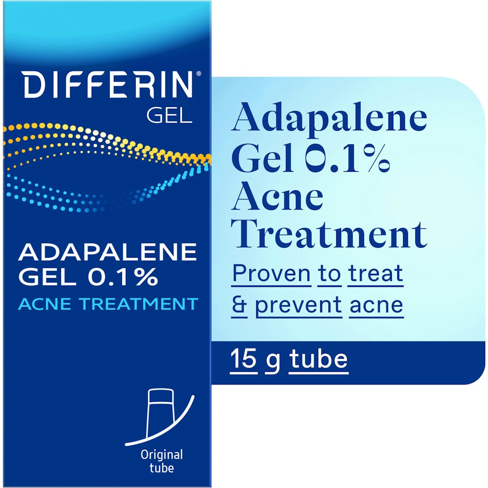 Gel de traitement de l'acné Differin avec adapalène 0,1%