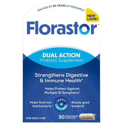 Florastor Daily Probiotic Supplement Capsules - 30 Count