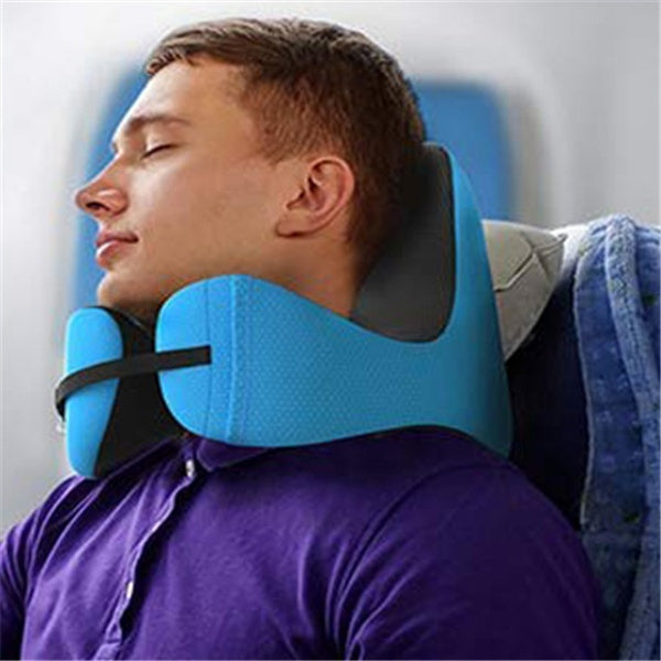 Coussin de Voyage Ergonomique en Mousse à Mémoire