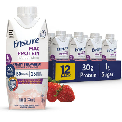 Ensure Max Protein Nutrition Shake - Creamy Strawberry