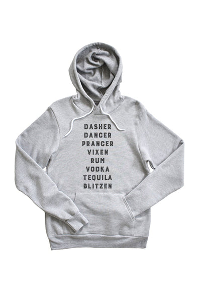 Reindeer & Drinks Unisex Hoodie - Korvel
