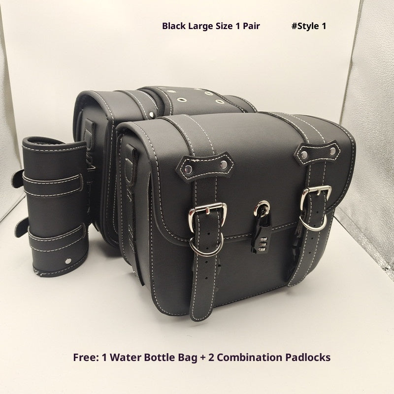 Bolsa Lateral Knight para Motocicleta - Solución de Almacenamiento Premium