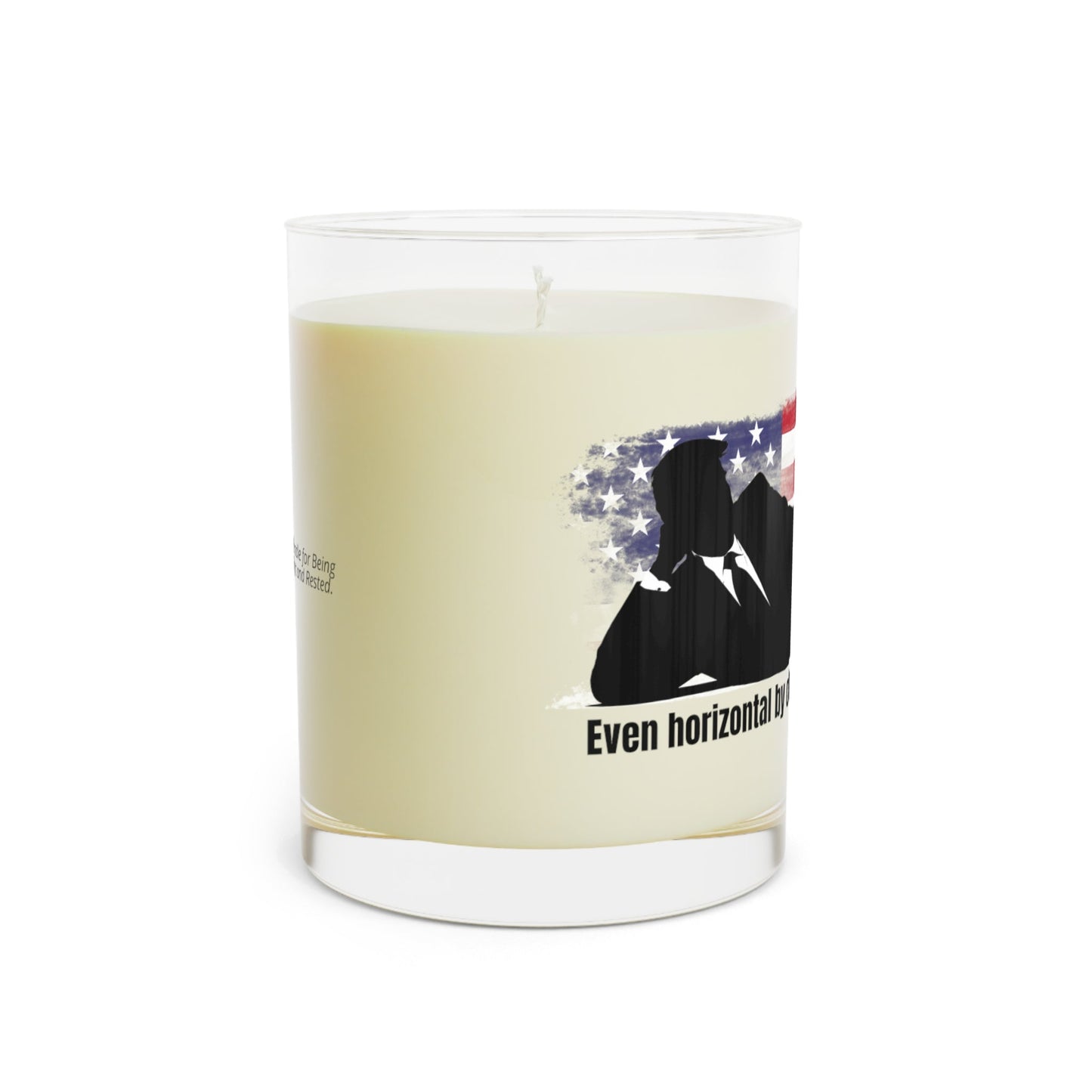 Even Horizontal by Candlelight – Vela de Parodia Política
