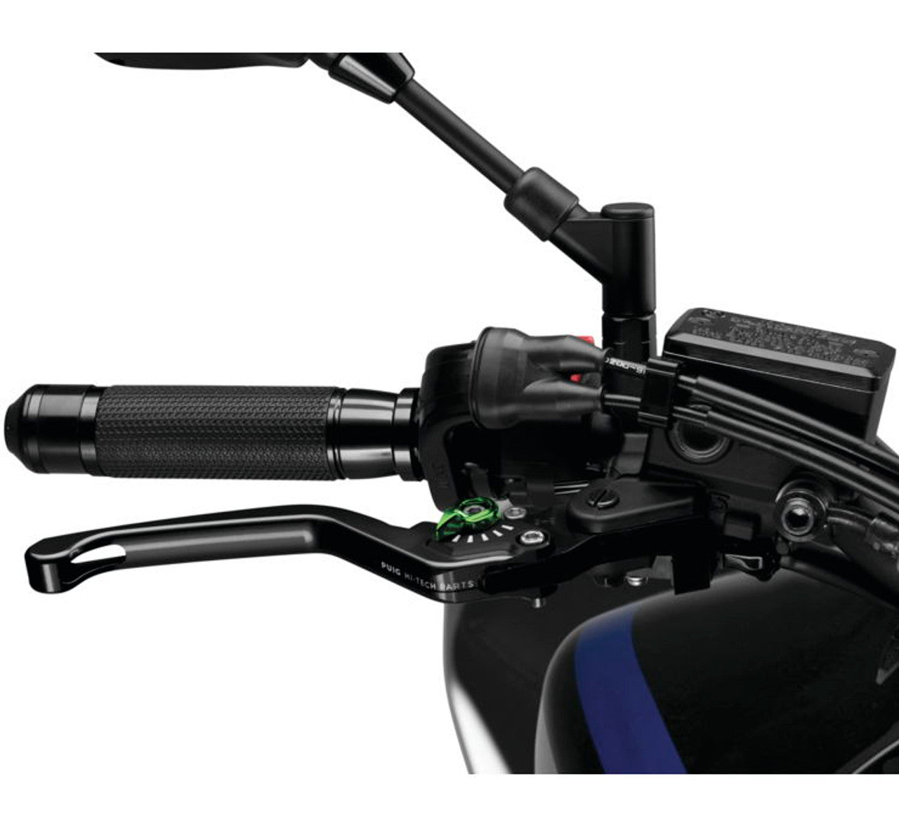 PUIG 3.0 Brake and Clutch Levers - Black/Green