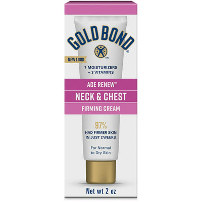 Crème raffermissante Gold Bond Age Renew pour le cou et le décolleté - 2 oz