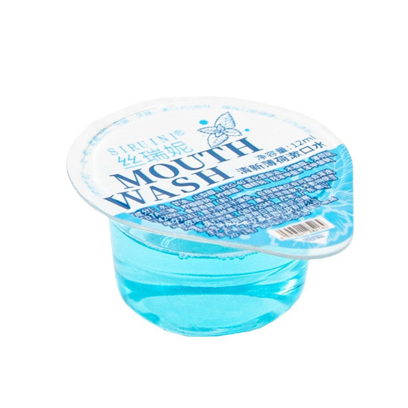 Portable Oral Care Solution in Jelly Cups - Disposable Independent Packaging for Travel and Accommodation - Korvel