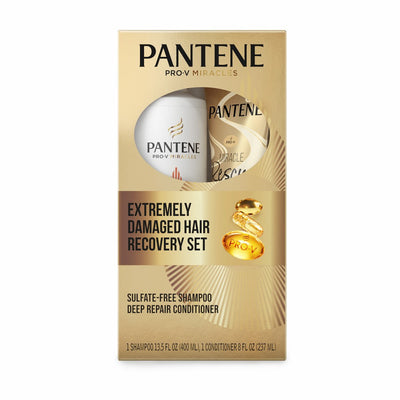 Pantene Pro-V Miracles Extreme Damage Hair Recovery Duo - 21.5 Fl Oz