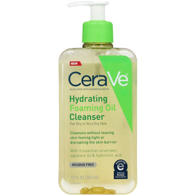 CeraVe Hydrating Foaming Cleanser - 12 Fl Oz