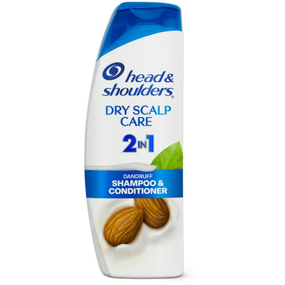 Head & Shoulders Cuidado del Cuero Cabelludo Seco Champú y Acondicionador 2 en 1, 12.5 Fl Oz