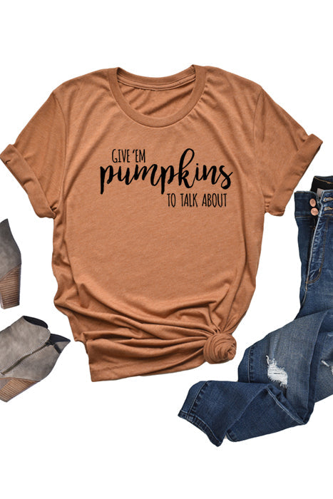 Give em pumpkins tee 3086 - Korvel