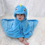 Infant Cartoon Flannel Swaddling Blanket Cloak