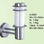 Applique Murale en Acier Inoxydable Outdoor Simplicity