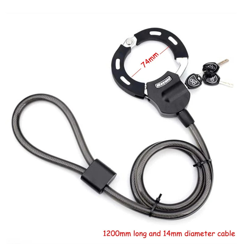 Heavy Duty Security Lock for Scooters and Bicycles