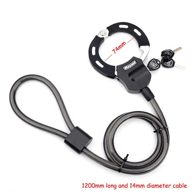 Heavy Duty Security Lock for Scooters and Bicycles