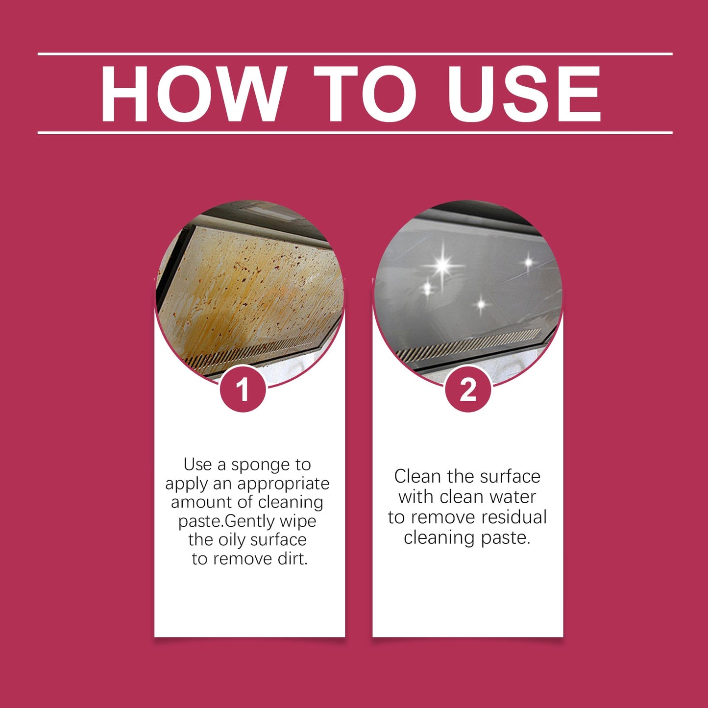 Kitchen Oil Cleaning Cream, Mild Multi-Functional Cleaning Cream To Clean The Kitchen Heavy Oil Cleaning - Korvel