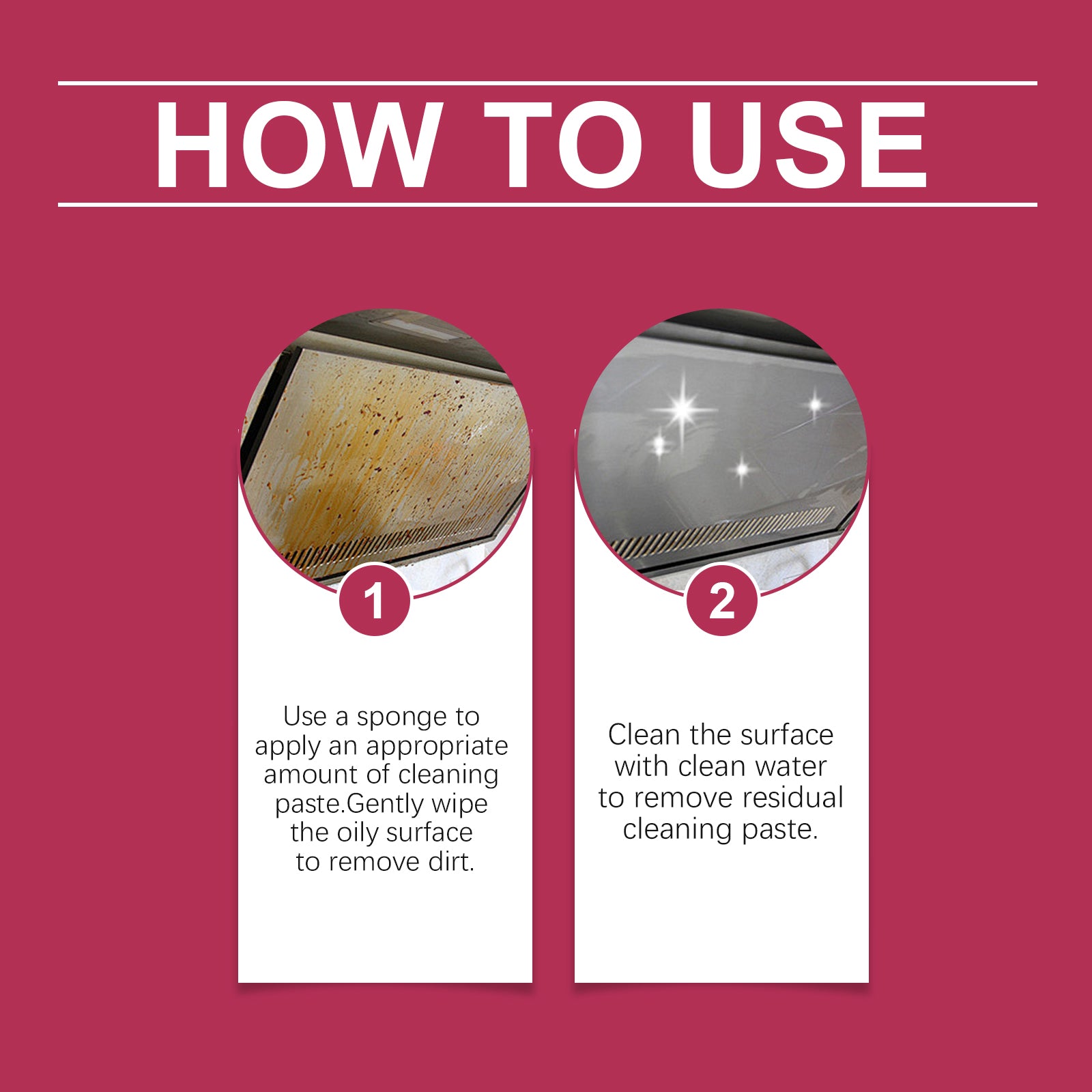 Kitchen Oil Cleaning Cream, Mild Multi-Functional Cleaning Cream To Clean The Kitchen Heavy Oil Cleaning - Korvel
