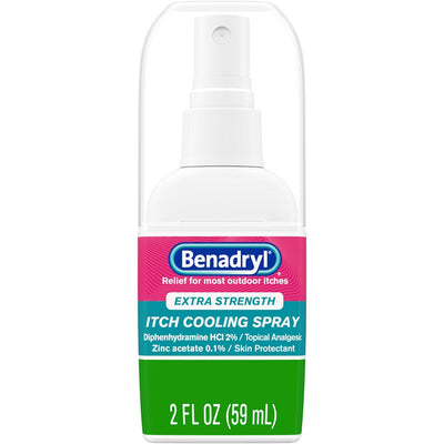 Spray apaisant Benadryl Extra Fort - 2 oz