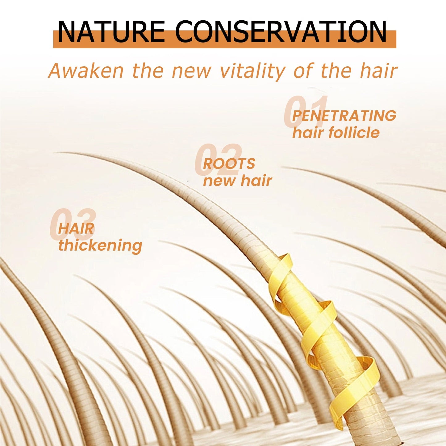 Ampolla Fortalecedora de Cabello Mypa para Cabello Más Grueso