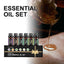 Essential Oil Set, Relieve Body Fatigue Moisturize Dry Skin Lock Water Hydrating Essential Oil - Korvel
