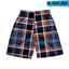 Men's Plaid Casual Beach Shorts