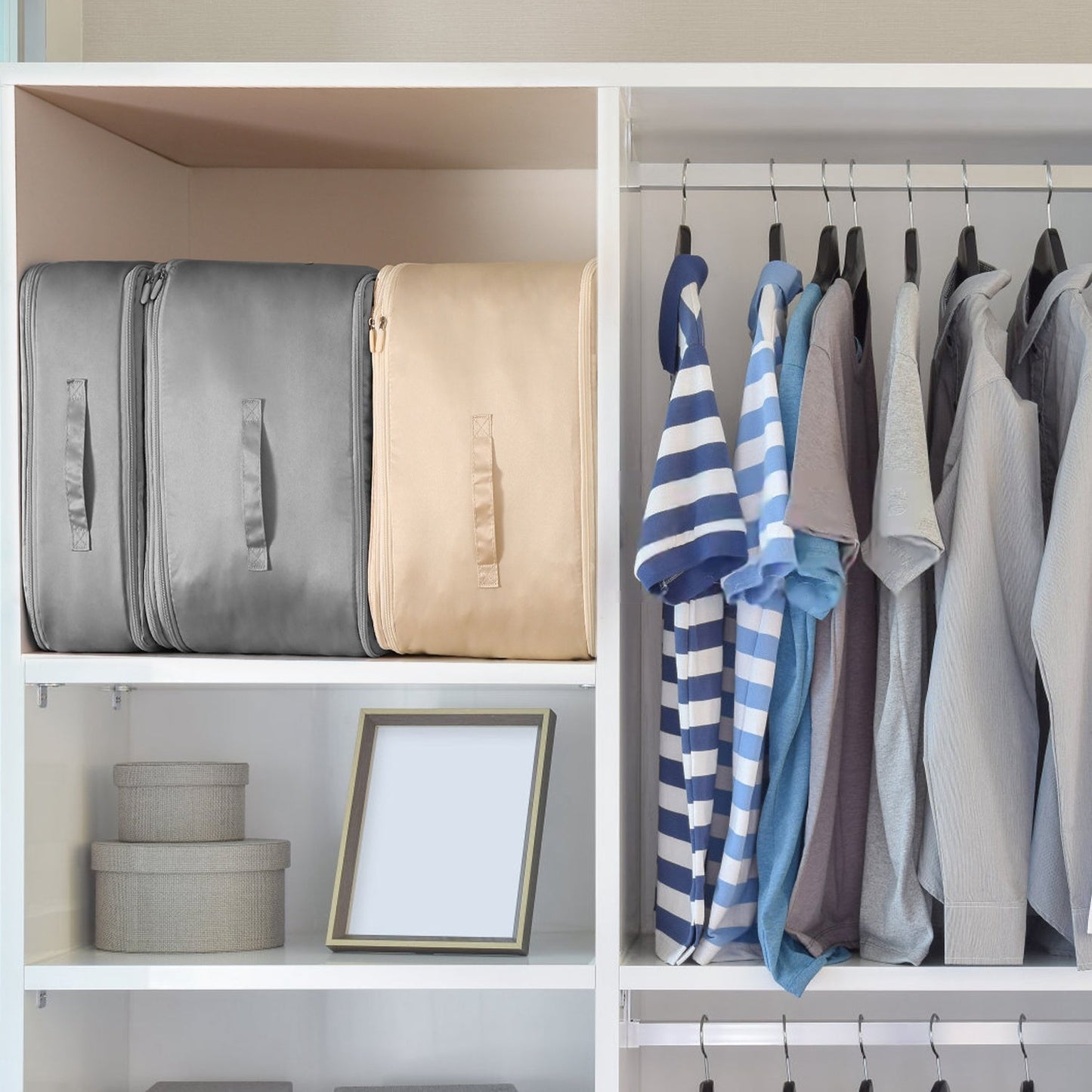 Large Foldable Storage Bag for Bedding and Clothes
