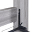 Full Size Murphy Bed, can be Folded into a Cabinet Gray - Korvel