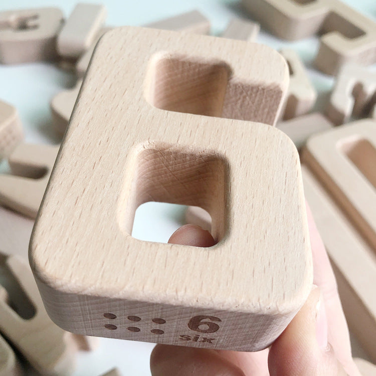 Montessori Early Education Digital Building Blocks Children's Cognitive Digital Building Educational Kindergarten Toys - Korvel