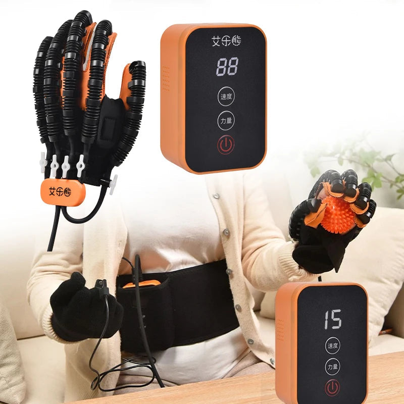 Portable Rehabilitation Robot Gloves for Hand Training