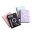 100 Envelope Challenge Binder Couple Save Money Challenge Envelope Sheet Pocket Book - Korvel