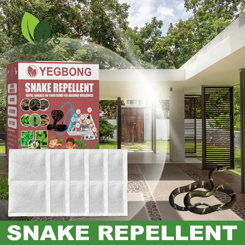 Sac de répulsif à serpents pour conduite - Pack de 10